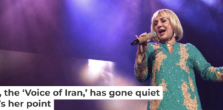 Googoosh performs at Scotiabank Arena on Jan. 17, 2025, in Toronto. Jeremy Chan Photography/Getty Images